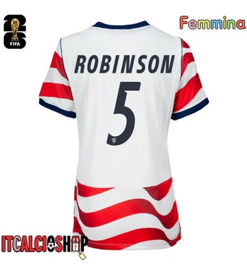 Stati Uniti Antonee Robinson #5 Prima Maglia Femmina Mondiali 2026 Manica Corta